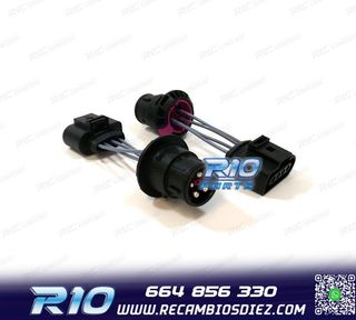 CABLE ADAPTADOR MONTAR FAROS AUDI A3 DEL 00-03