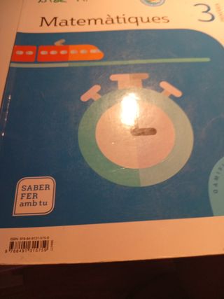 MATEMATIQUES 3 PRIMARIA SABER FER AMB TU
