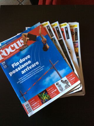 Riviste Focus,Newton,Airone,ARS e Art