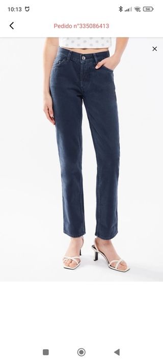 Pantalón azul talla 34 sin estrenar