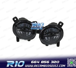 FAROS ANTINIEBLA BMW F20 F21 F30 F31 F32 F33 LED NEGRO AHUMA