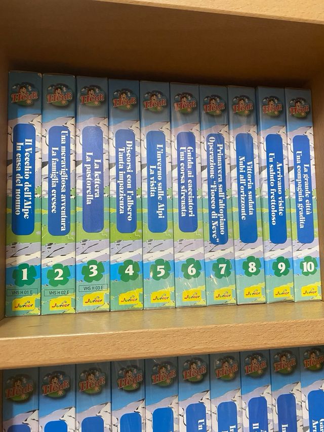 Heidi libro + 26 videocassette 
