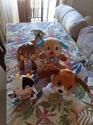 Lote Peluches Bebé El Corte Inglés