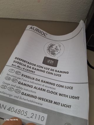 Sveglia Luminosa Gaming