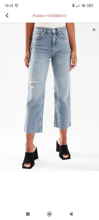 Pantalón vaquero azul talla 34 sin estrenar