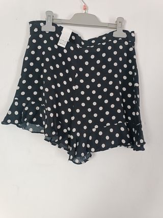 Falda pantalón Zara lunares M