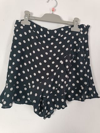 Falda pantalón Zara lunares M