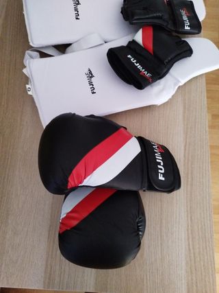 Kit Boxeo Fujimae Guantes y Petos