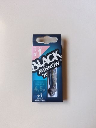Señuelo Black Minnow