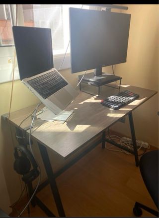 Escritorio Gaming Madera y Acero
