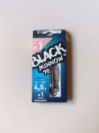 Señuelo Black Minnow