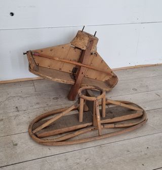 Manichino vintage in legno