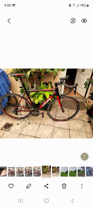 Bicicleta MMR de carretera