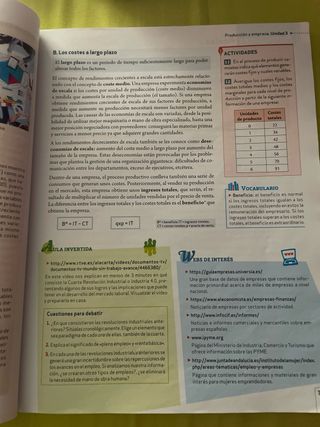 Economía 1º Bachillerato