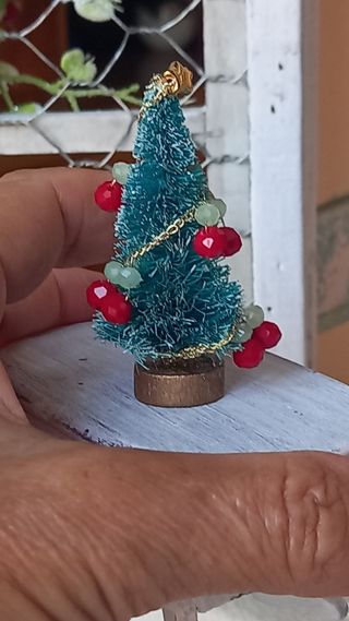 Alberello di Natale per casa delle bambole