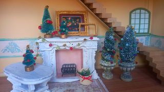 Alberello di Natale per casa delle bambole