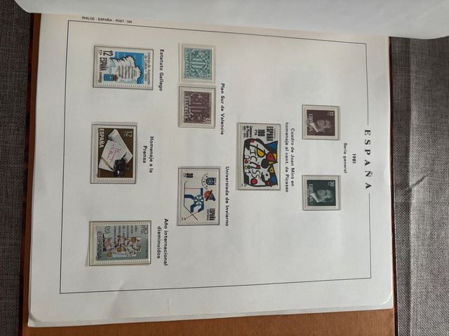 Álbum de Sellos FILABO 1975-1982