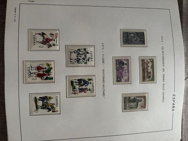 Álbum de Sellos FILABO 1975-1982