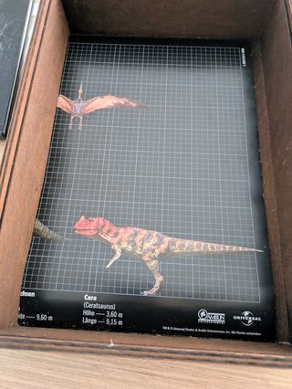 Parque Jurásico steelbook UHD 4K Caja de Madera