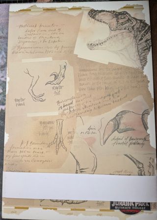 Parque Jurásico steelbook UHD 4K Caja de Madera