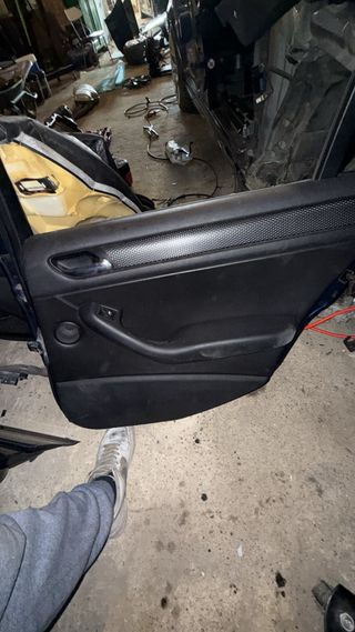 Interior BMW E46 Cuero Negro