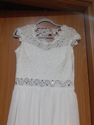 Vestido de Novia Elegante con Pedrería