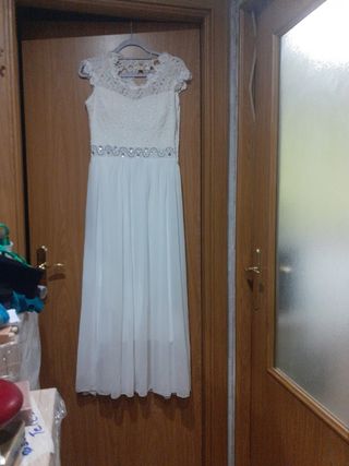 Vestido de Novia Elegante con Pedrería
