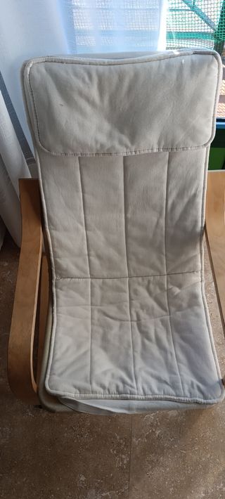 Silla Poäng para niños Ikea Beige Madera