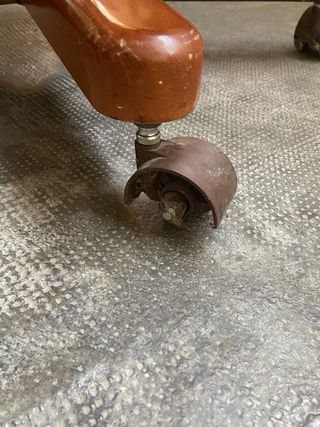 Sillón de oficina vintage terciopelo