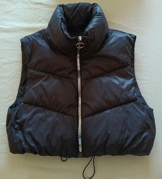 Chaleco acolchado negro
