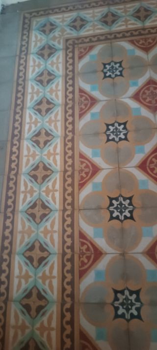 Suelo hidráulico antiguo