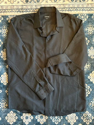 Camisa entallada Nine West negra