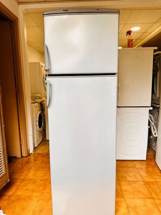 Nevera SABA blanca 170×60 inox fridge 
