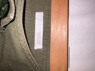 Minifalda Zara verde cruzada