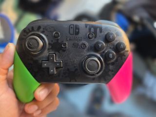 Mando pro Nintendo Switch Controller Verde/Rosa