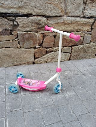 Patinete Patrulla Canina 3 Ruedas Rosa