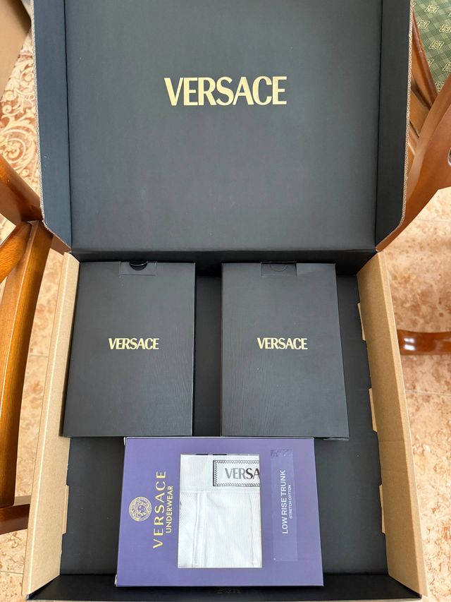 Boxers VERSACE negro nuevo a estrenar