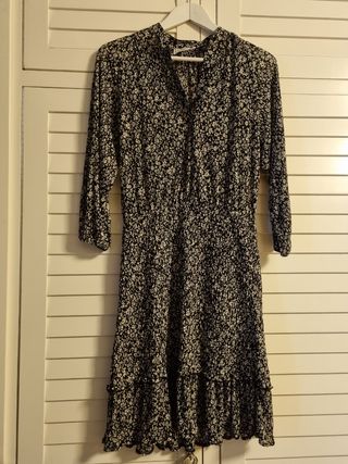 Vestido Mango floral invierno