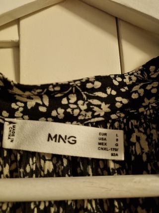 Vestido Mango floral invierno