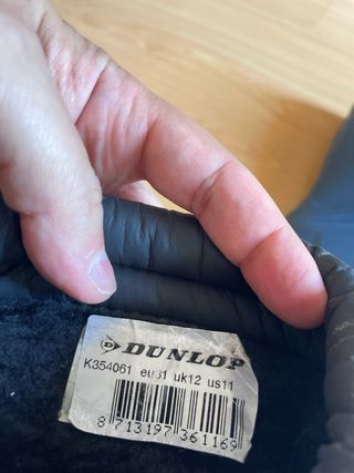 Botas de agua Dunlop niño azul talla 31