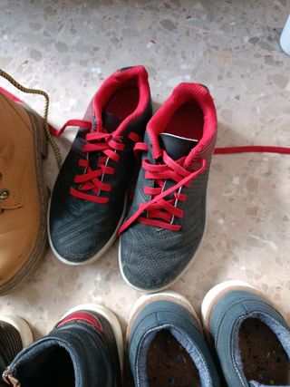 Lote Zapatillas Niños Varias Tallas 29 28 