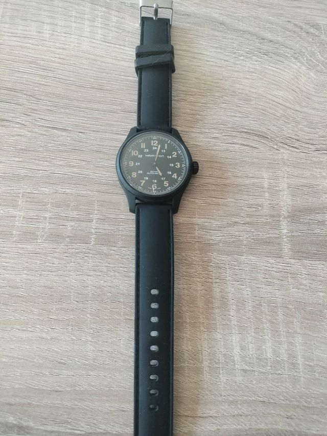 Reloj Hamilton Khaki Titanio Negro