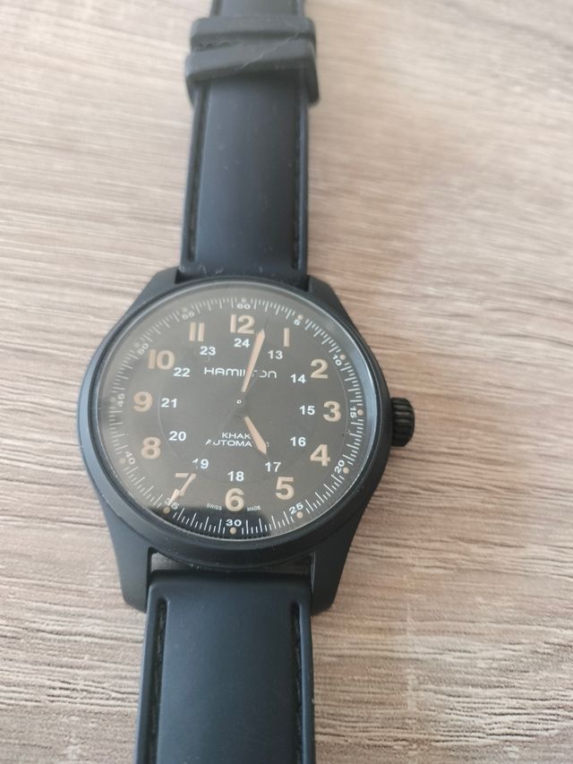 Reloj Hamilton Khaki Titanio Negro