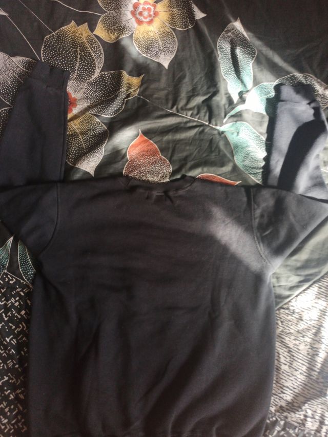 Sudadera Kenzo Negra con Logo Tigre