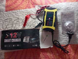 Cargador Batería 12V Smart Charger Leroy Merlin