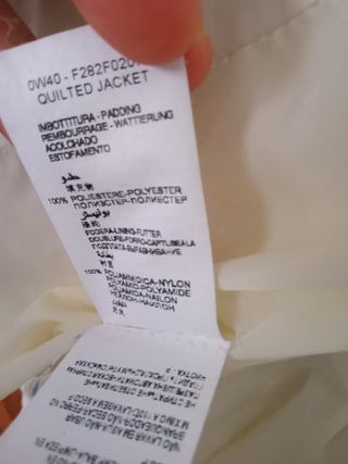 Piumino Luisa Viola Bianco 52 Curvy Leggero Bologn