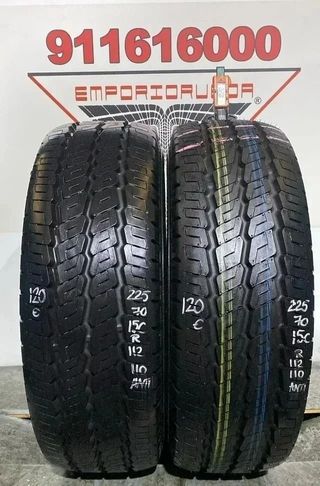 -225 70 15C R CONTINENTAL RUEDA AL 90% VIDA