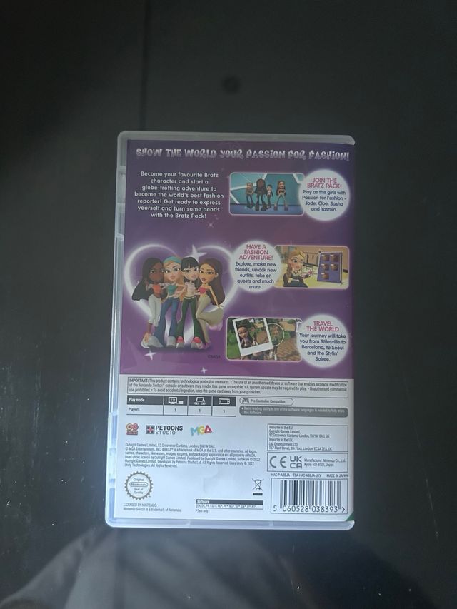 Bratz: Flaunt Your Fashion Nintendo Switch