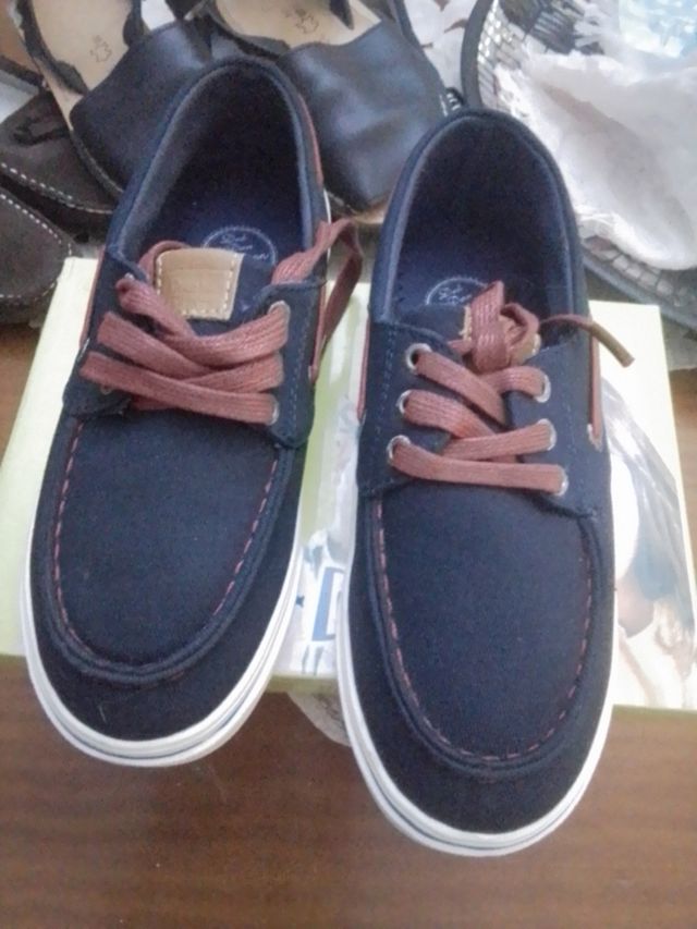 Náuticos azul marino talla 33