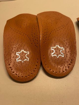 Solette in pelle marrone